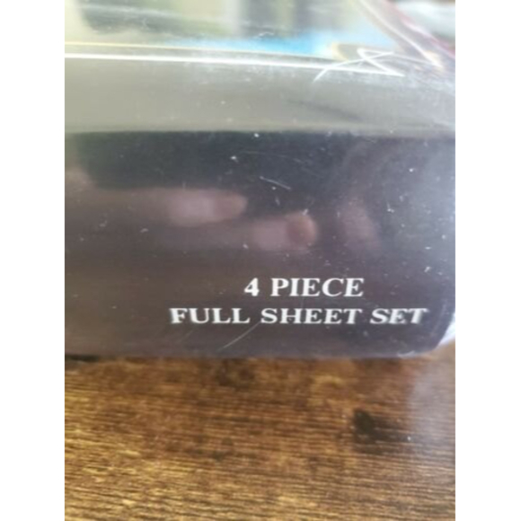 Vintage Executive Suite Designer Collection 4 Piece Sheet Set "Galant" N3 - Picture 9 of 10